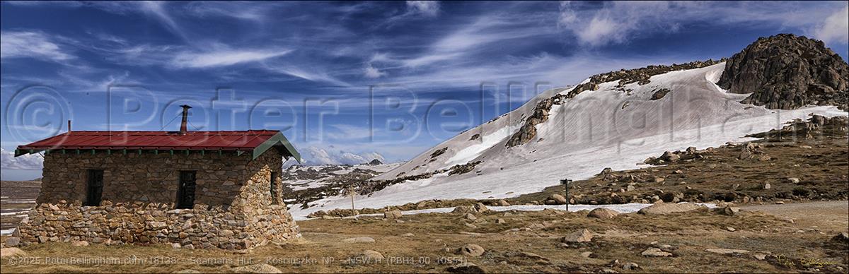 Peter Bellingham Photography Seamans Hut - Kosciuszko NP - NSW H (PBH4 00 10554)
